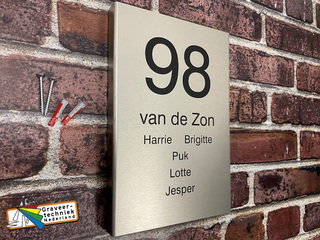 naamplaten en naamborden